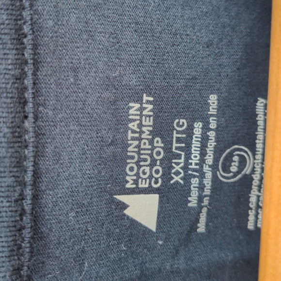 MEC t-shirt black organic cotton short sleeve t XXL - Picture 4 of 7
